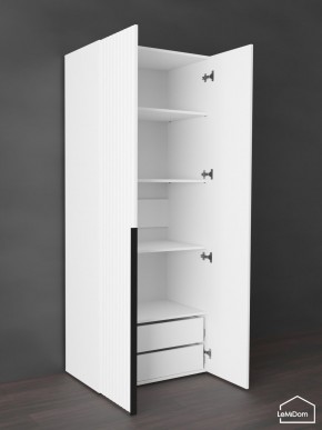 Шкаф Linnea MHR-2-4 2050х800х510 (Белый-М 11.1.2) в Кунгуре - kungur.mebel24.online | фото 6