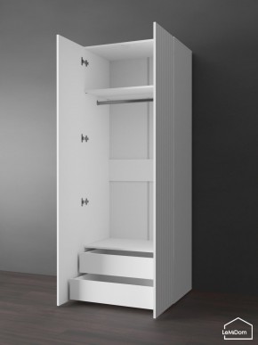 Шкаф Linnea MHR-2PO-3 2050х800х510 (Белый-М 11.1.1) в Кунгуре - kungur.mebel24.online | фото 5