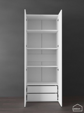 Шкаф Linnea MHR-2PO-4 2050х800х510 (Белый-М 11.1.1) в Кунгуре - kungur.mebel24.online | фото 5