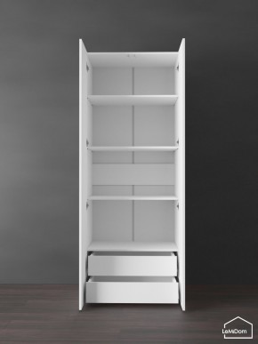 Шкаф Linnea MHR-2PO-4 2050х800х510 (Белый-М 11.1.2) в Кунгуре - kungur.mebel24.online | фото 6