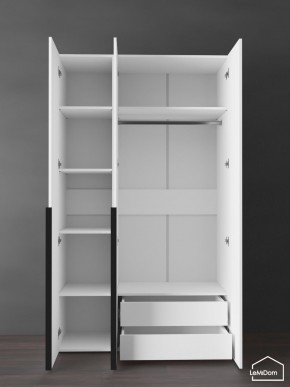 Шкаф Linnea MHR-3-2 2050х1200х510 (Белый-М 11.1.2) в Кунгуре - kungur.mebel24.online | фото 6