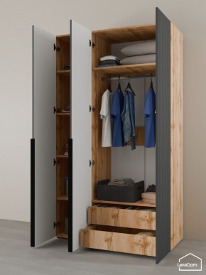 Шкаф Linnea MHR-3-2 2050х1200х510 (ДВ-М 11.1.25) в Кунгуре - kungur.mebel24.online | фото 6