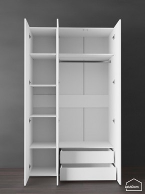 Шкаф Linnea MHR-3PO-2 2050х1200х510 (Белый-М 11.1.1) в Кунгуре - kungur.mebel24.online | фото 5