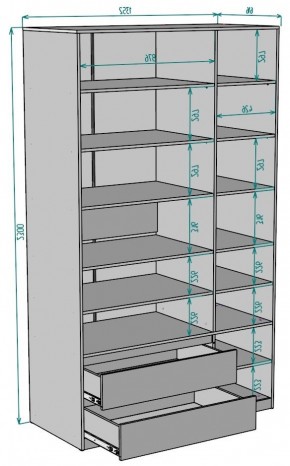 Шкаф Мальта H219 в Кунгуре - kungur.mebel24.online | фото 2