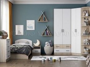 МАРТИНА Шкаф (Белый глянец/дуб сонома) в Кунгуре - kungur.mebel24.online | фото 3