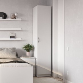 Шкаф ПЕГАС однодверный, цвет белый в Кунгуре - kungur.mebel24.online | фото 4