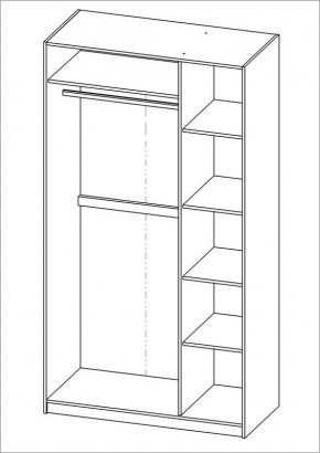 Шкаф ПЕГАС трехдверный, цвет белый в Кунгуре - kungur.mebel24.online | фото