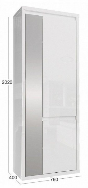 Шкаф платяной Норден СТЛ.413.01 в Кунгуре - kungur.mebel24.online | фото 3