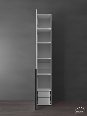 Шкаф с антресолью Linnea MHR-1A-4 2450х400х510 (Белый-М 11.1.2) в Кунгуре - kungur.mebel24.online | фото 6