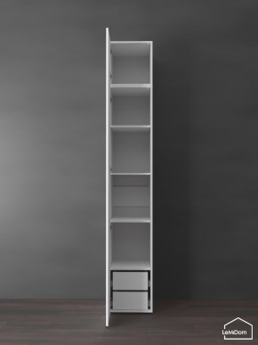 Шкаф с антресолью Linnea MHR-1POA-4 2450х400х510 (Белый-М 11.1.1) в Кунгуре - kungur.mebel24.online | фото 6
