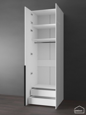 Шкаф с антресолью Linnea MHR-2A-3 2450х800х510 (Белый-М 11.1.1) в Кунгуре - kungur.mebel24.online | фото 5