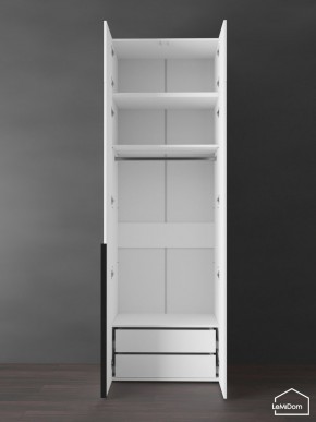 Шкаф с антресолью Linnea MHR-2A-3 2450х800х510 (Белый-М 11.1.2) в Кунгуре - kungur.mebel24.online | фото 6