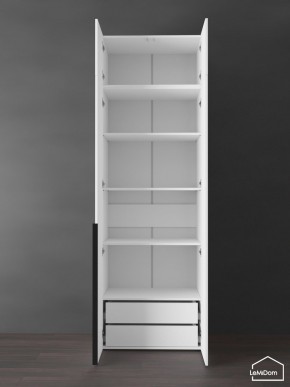 Шкаф с антресолью Linnea MHR-2A-4 2450х800х510 (Белый-М 11.1.2) в Кунгуре - kungur.mebel24.online | фото 6