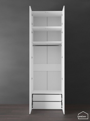 Шкаф с антресолью Linnea MHR-2POA-3 2450х800х510 (Белый-М 11.1.1) в Кунгуре - kungur.mebel24.online | фото 5