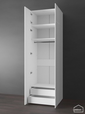 Шкаф с антресолью Linnea MHR-2POA-3 2450х800х510 (Белый-М 11.1.1) в Кунгуре - kungur.mebel24.online | фото 6