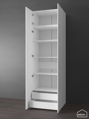Шкаф с антресолью Linnea MHR-2POA-4 2450х800х510 (Белый-М 11.1.1) в Кунгуре - kungur.mebel24.online | фото 5