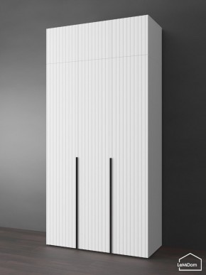 Шкаф с антресолью Linnea MHR-3A-1 2450х1200х510 (Белый-М 11.1.1) в Кунгуре - kungur.mebel24.online | фото 1