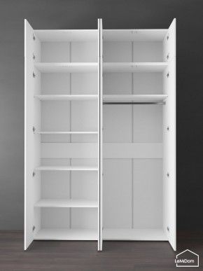 Шкаф с антресолью Linnea MHR-4POA-1 2450х1600х510 (Белый-М 11.1.2) в Кунгуре - kungur.mebel24.online | фото 4