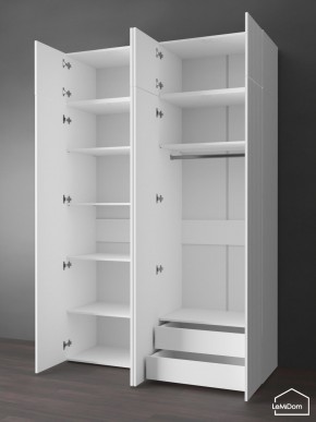 Шкаф с антресолью Linnea MHR-4POA-2 2450х1600х510 (Белый-М 11.1.2) в Кунгуре - kungur.mebel24.online | фото 6