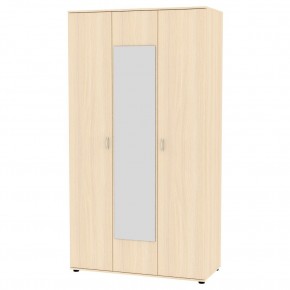 Шкаф с зеркалом "Алиса (H5_M2)" ручка скоба (ДМ) в Кунгуре - kungur.mebel24.online | фото