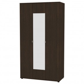 Шкаф с зеркалом "Алиса (H5_M2)" с торцевой ручкой (Венге) в Кунгуре - kungur.mebel24.online | фото