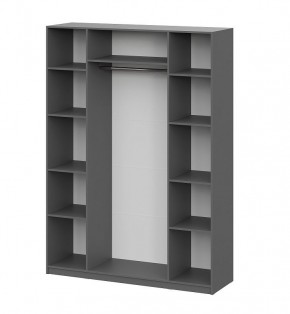 Шкаф ШК-5 (1600) Графит серый в Кунгуре - kungur.mebel24.online | фото 3