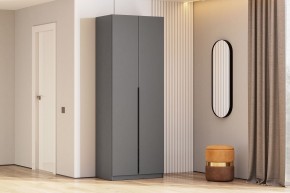 Шкаф ШК-5 + 2 полки (800) Графит серый в Кунгуре - kungur.mebel24.online | фото 2