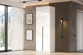 Шкаф ШК-5 + 2 полки + ящики (800) Белый текстурный в Кунгуре - kungur.mebel24.online | фото 2