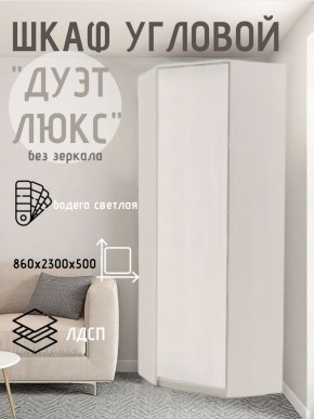 Шкаф угловой Дуэт Люкс без зеркала в Кунгуре - kungur.mebel24.online | фото