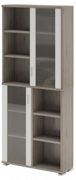 Шкаф-витрина Домино ПУ-30-2-ФС в Кунгуре - kungur.mebel24.online | фото 2