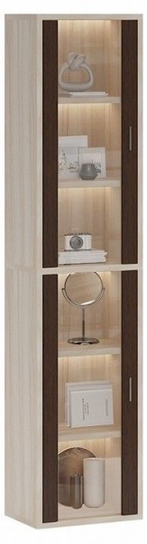 Шкаф-витрина Домино СУ(ш1в2)+2ФС в Кунгуре - kungur.mebel24.online | фото 2