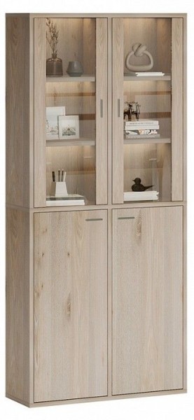 Шкаф-витрина Домино СУ(ш2в2)+2ФС+2ФГ в Кунгуре - kungur.mebel24.online | фото 2