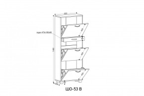 ШО-53 В тумба для обуви в Кунгуре - kungur.mebel24.online | фото 3