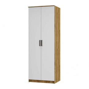 Спальный гарнитур Евро (модульный) Крафт/Белый в Кунгуре - kungur.mebel24.online | фото 5