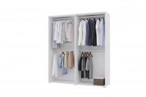 Спальный гарнитур NOVA (модульный) белый/бетон в Кунгуре - kungur.mebel24.online | фото 6