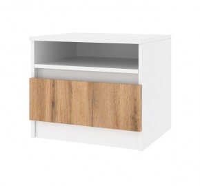 Спальный гарнитур Парус (Белый/Вотан) 1400 (Вариант-1) в Кунгуре - kungur.mebel24.online | фото 3