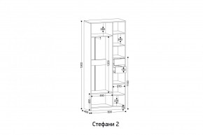 СТЕФАНИ-2 Шкаф в Кунгуре - kungur.mebel24.online | фото 2