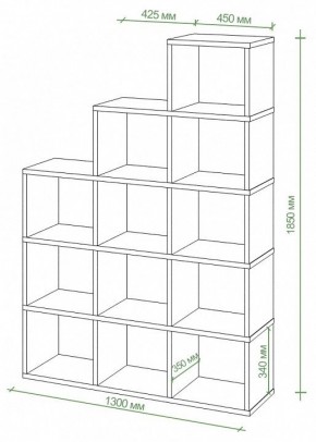 Стеллаж Бартоло СЛД 5 в Кунгуре - kungur.mebel24.online | фото 2