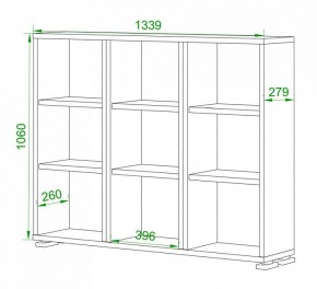 Стеллаж Домино ПУ-60-1 в Кунгуре - kungur.mebel24.online | фото 2
