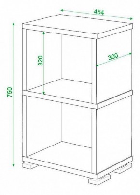 Стеллаж Домино СБ-15/2 в Кунгуре - kungur.mebel24.online | фото 2