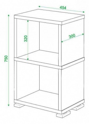Стеллаж Домино СБ-15/2 в Кунгуре - kungur.mebel24.online | фото 3