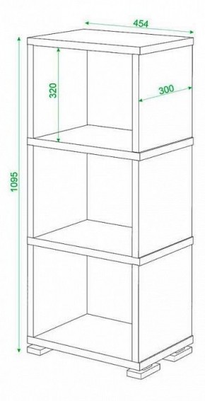 Стеллаж Домино СБ-15/3 в Кунгуре - kungur.mebel24.online | фото 2