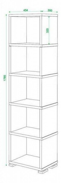 Стеллаж Домино СБ-15/5 в Кунгуре - kungur.mebel24.online | фото 3
