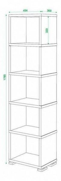 Стеллаж Домино СБ-15/5 в Кунгуре - kungur.mebel24.online | фото 3