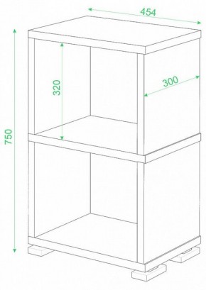 Стеллаж-колонка Домино СБ-15/2 в Кунгуре - kungur.mebel24.online | фото 2