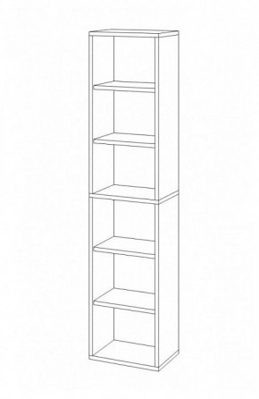 Стеллаж-колонка Домино СУ(ш1в2) в Кунгуре - kungur.mebel24.online | фото 3