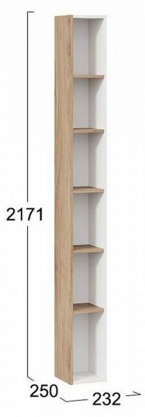 Стеллаж-колонка Порто ТД-393.07.25 в Кунгуре - kungur.mebel24.online | фото 5
