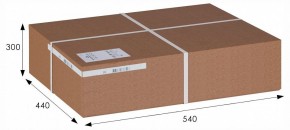Стеллаж комбинированный Джульетта-3 в Кунгуре - kungur.mebel24.online | фото 4