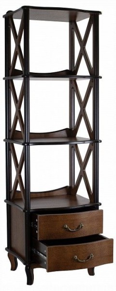 Стеллаж комбинированный Джульетта-3 в Кунгуре - kungur.mebel24.online | фото 6