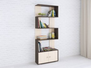 Стеллаж Ромео-2 венге/дуб молочный в Кунгуре - kungur.mebel24.online | фото